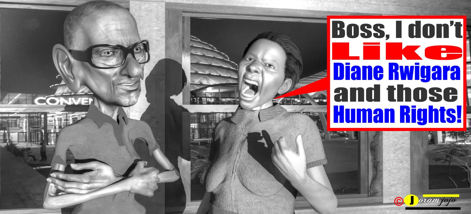 Rwanda Dictator Paul Kagame4 Monochrome